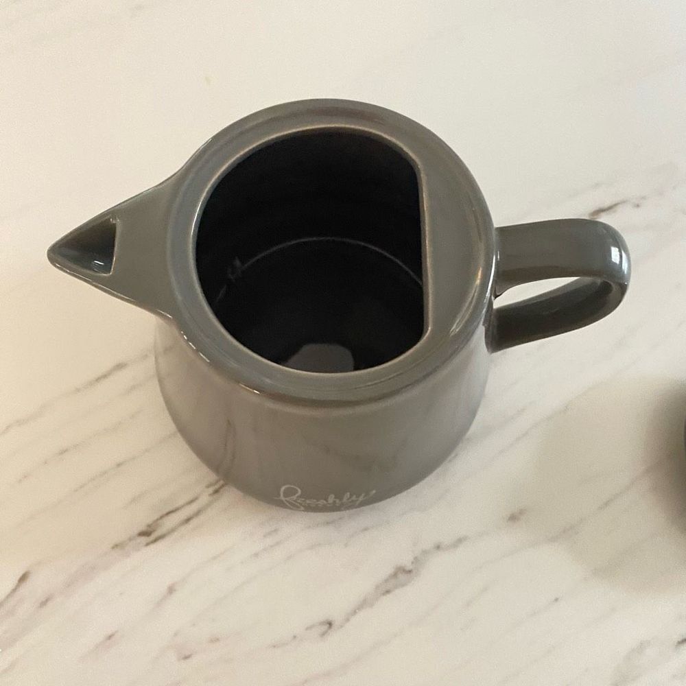 Gray Ceramic Freshly Brewed Tea Pot - Picture 5 of 10
